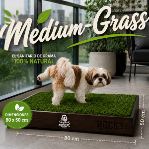 Sanitario natural para mascota MEDIUM GRASS